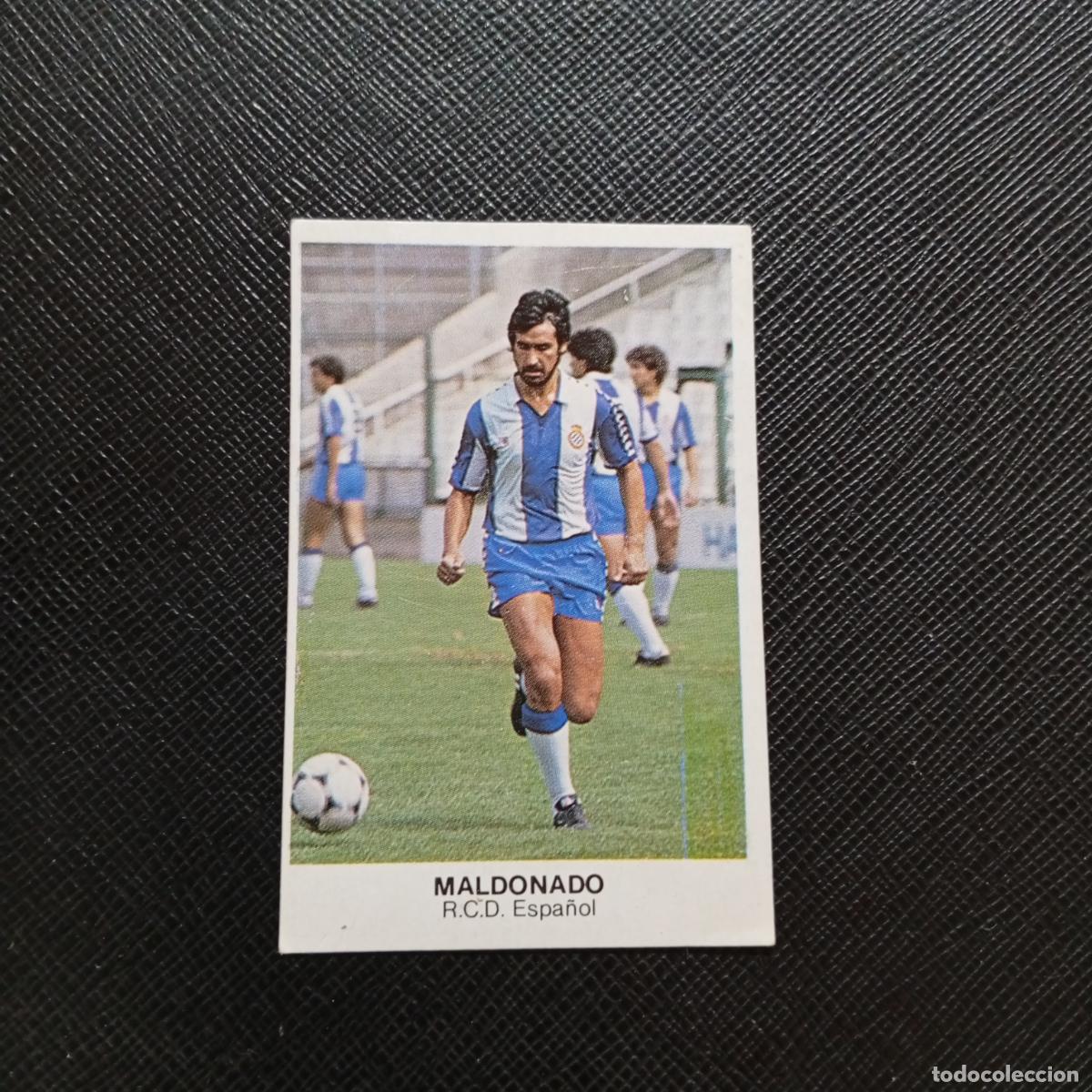 Cromos de f&uacute;tbol: MALDONADO ESPA&Ntilde;OL CANO 1983 1984 CROMO FUTBOL 83 84 LIGA - DESPEGADO - A27 PG55