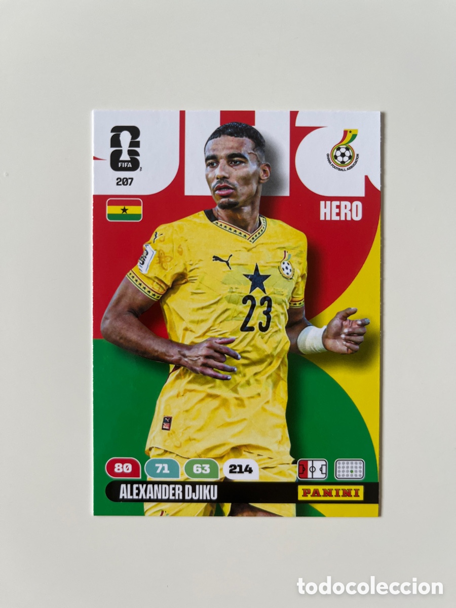Cromos de f&uacute;tbol: Alexander djiku 207 adrenalyn