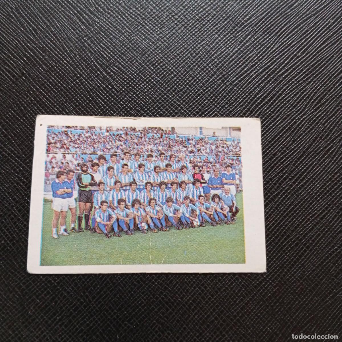 Fu&szlig;ball-Sticker: PLANTILLA MALAGA CANO 1983 1984 CROMO FUTBOL 83 84 LIGA - DESPEGADO - A27 PG56
