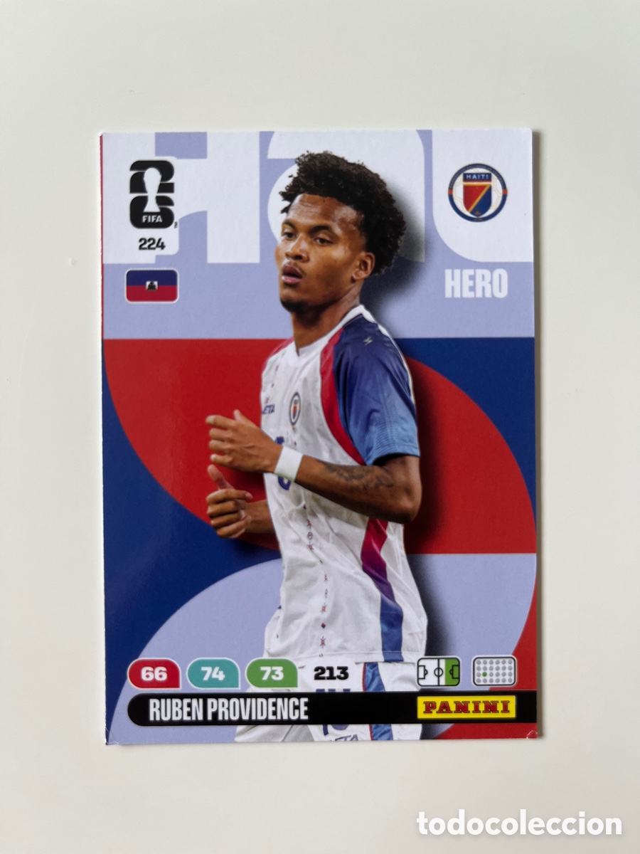 Fu&szlig;ball-Sticker: Rub&eacute;n providence 224 adrenalyn
