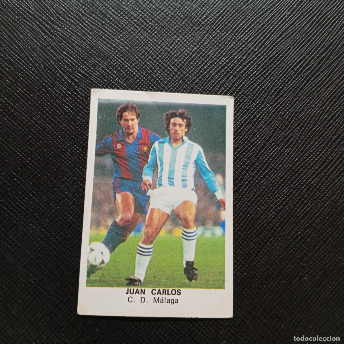 Cromos de f&uacute;tbol: JUAN CARLOS MALAGA CANO 1983 1984 CROMO FUTBOL 83 84 LIGA - DESPEGADO - A27 PG56