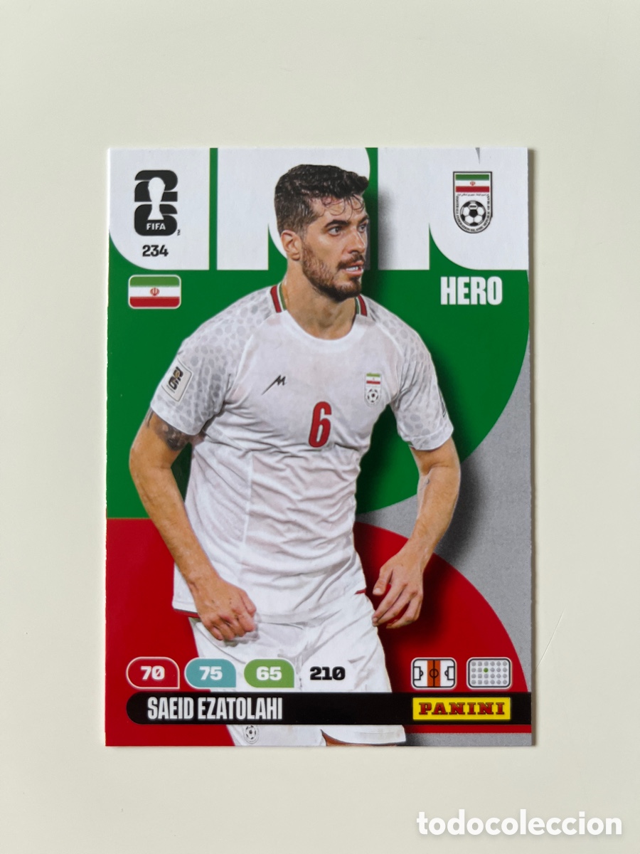 Cromos de f&uacute;tbol: Saeid Ezatolahi 234 adrenalyn