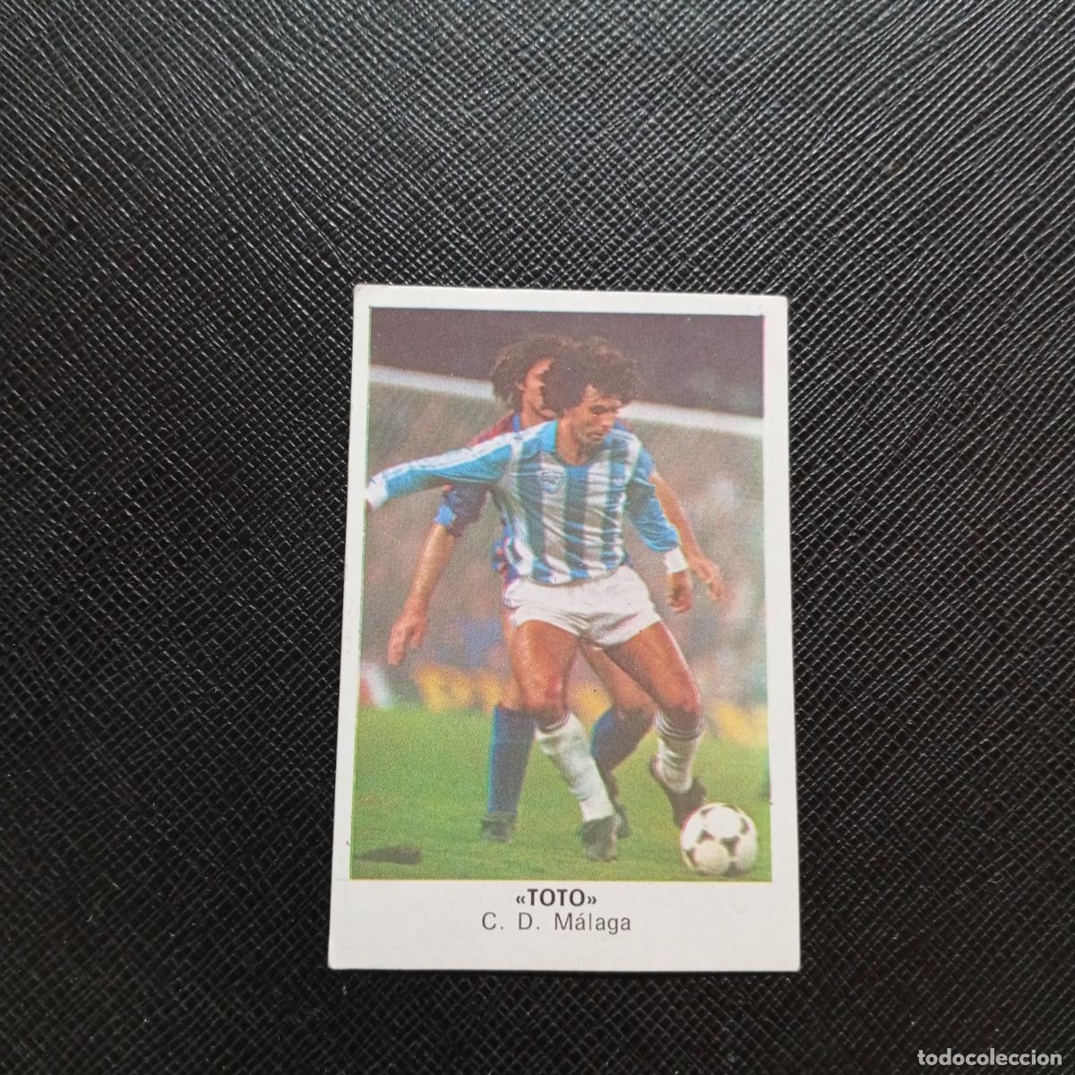 Cromos de f&uacute;tbol: TOTO MALAGA CANO 1983 1984 CROMO FUTBOL 83 84 LIGA - DESPEGADO - A27 PG56