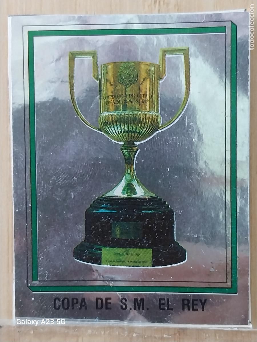 Cromos de f&uacute;tbol: COPA DE SU MAJESTAD EL REY ED PANINI FUTBOL 88 CROMO 409 RECUPERADO ORIGINAL