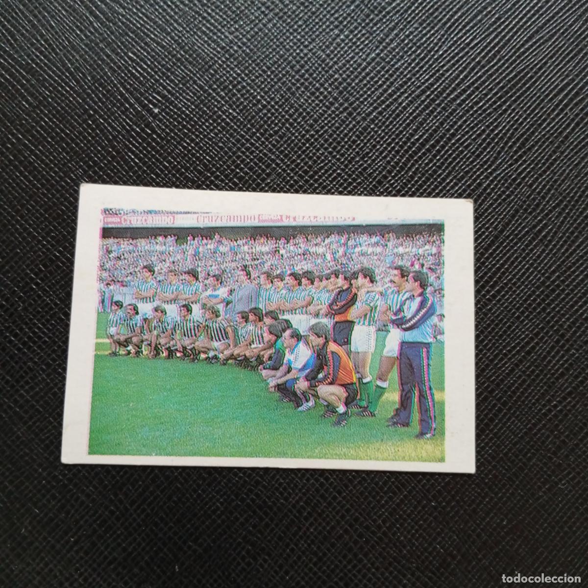 Cromos de f&uacute;tbol: PLANTILLA REAL BETIS CANO 1983 1984 CROMO FUTBOL 83 84 LIGA - DESPEGADO - A25 PG1