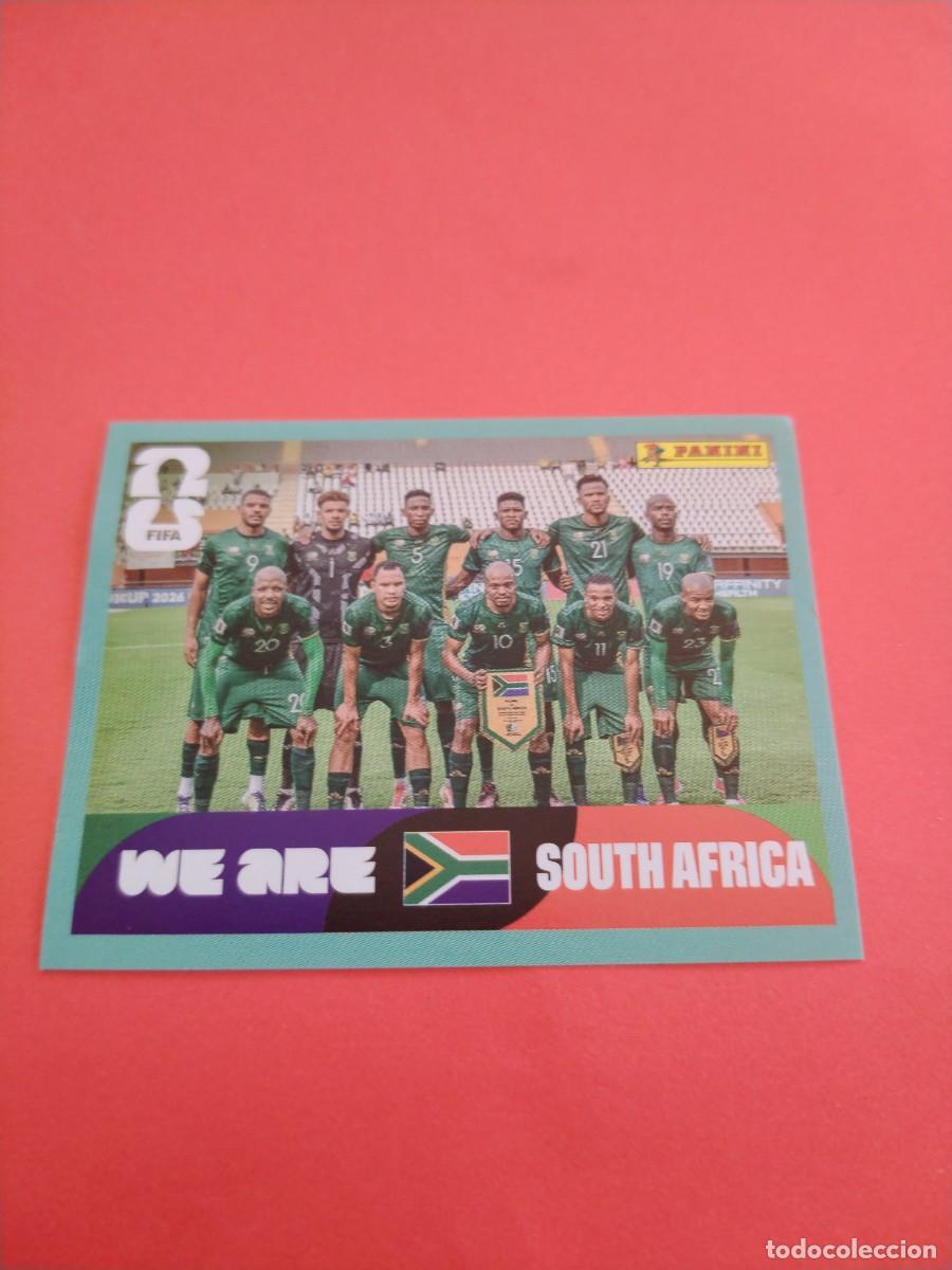 Cromos de f&uacute;tbol: CROMO MUNDIAL 2026 - SUDAFRICA RSA 13