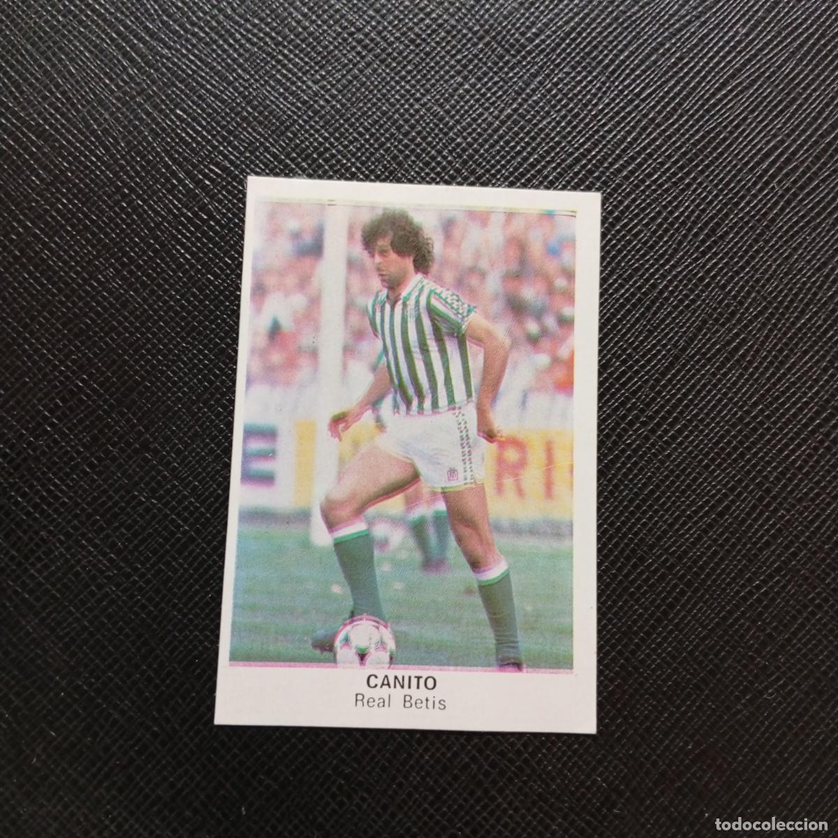 Cromos de f&uacute;tbol: CANITO REAL BETIS CANO 1983 1984 CROMO FUTBOL 83 84 LIGA - DESPEGADO - A25 PG1