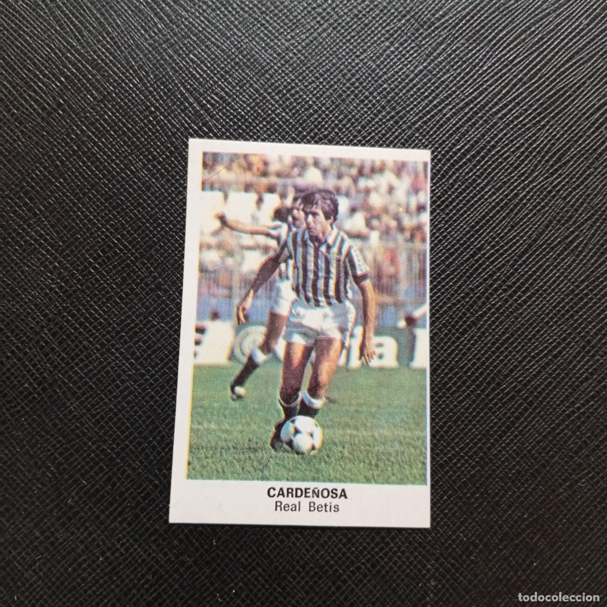 Cromos de f&uacute;tbol: CARDE&Ntilde;OSA REAL BETIS CANO 1983 1984 CROMO FUTBOL 83 84 LIGA - DESPEGADO - A25 PG1
