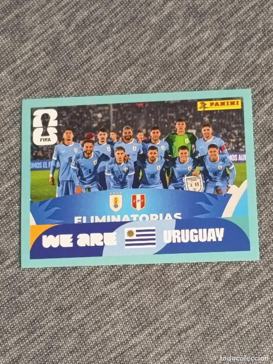 Cromos de f&uacute;tbol: ALINEACION URUGUAY URU 13 STICKER MUNDIAL 2026 PANINI FIFA WORLD CUP NUEVO