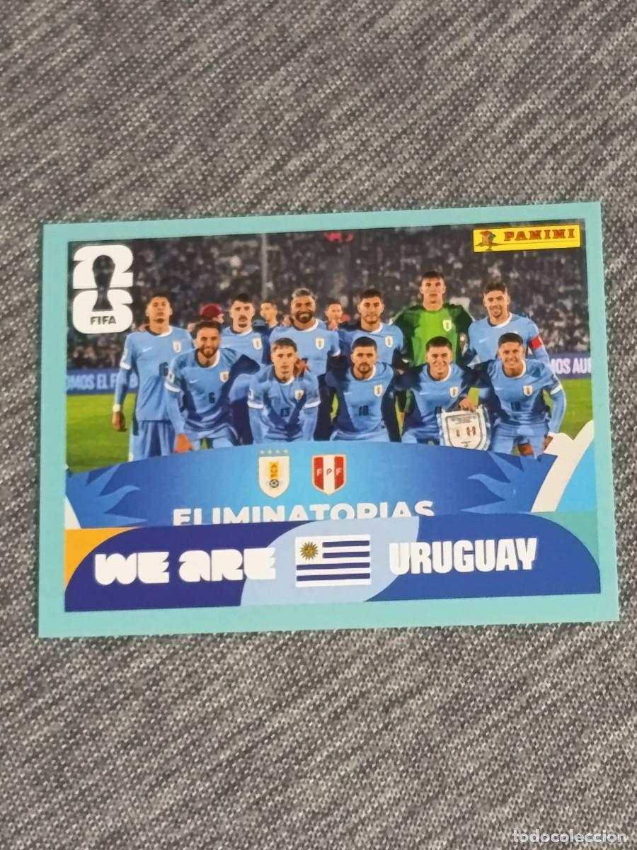 Cromos de f&uacute;tbol: ALINEACION URUGUAY URU 13 STICKER MUNDIAL 2026 PANINI FIFA WORLD CUP NUEVO
