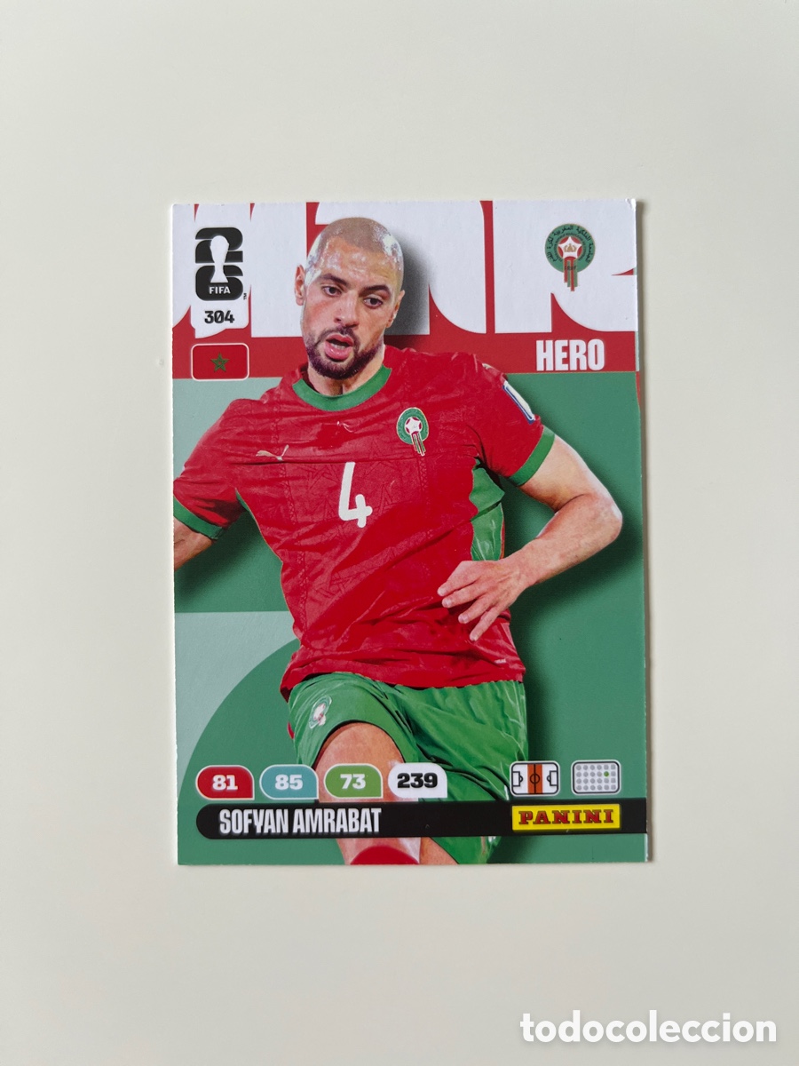 Cromos de Futebol: Sofyan Amrabat 304 adrenalyn