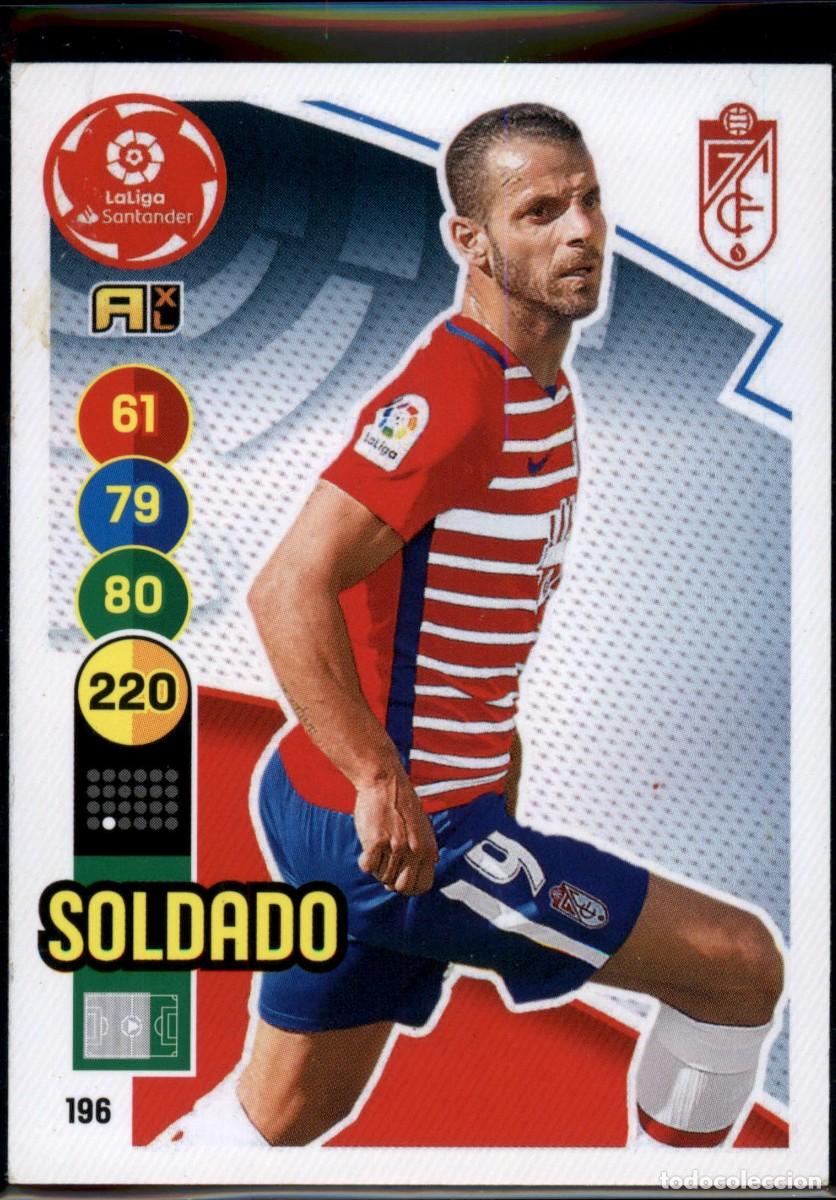 Cromos de Futebol: Soldado N&ordm; 196 Granada CF LaLiga Santander Adrenalyn XL 2020 2021 Panini 20 21