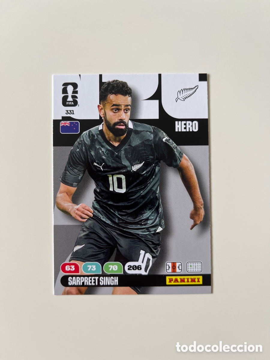 Cromos de f&uacute;tbol: Sarpreet Singh 331 adrenalyn