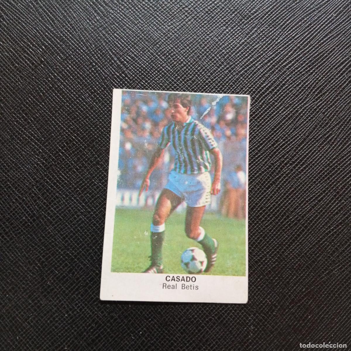 Cromos de f&uacute;tbol: CASADO REAL BETIS CANO 1983 1984 CROMO FUTBOL 83 84 LIGA - DESPEGADO - A25 PG2