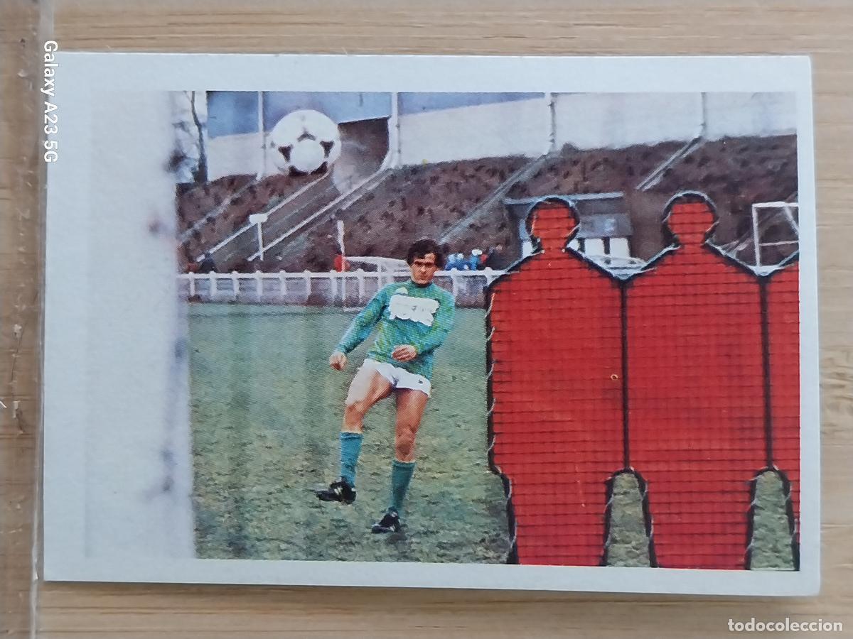 Cromos de f&uacute;tbol: PLATINI FUBOLISTAS EN ACCION ED ESTE LIGA 1980 80 81 CROMO 17 SIN PEGAR NUNCA ORIGINAL