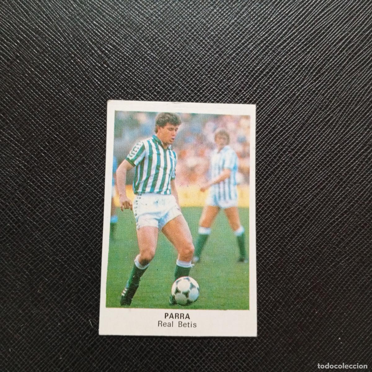 Cromos de f&uacute;tbol: PARRA REAL BETIS CANO 1983 1984 CROMO FUTBOL 83 84 LIGA - DESPEGADO - A25 PG2