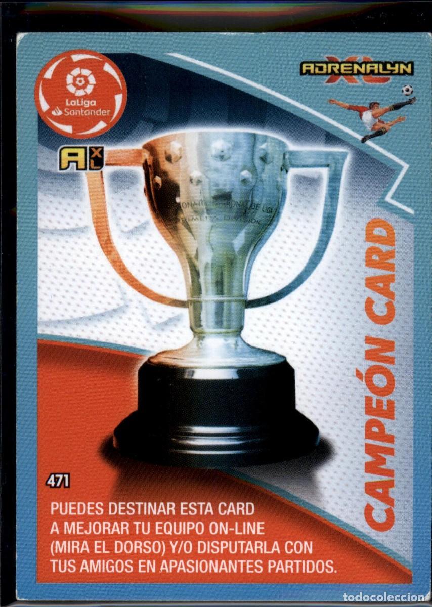 Cromos de f&uacute;tbol: Campe&oacute;n Card N&ordm; 471 LaLiga Santander Adrenalyn XL 2020 2021 Panini 20 21