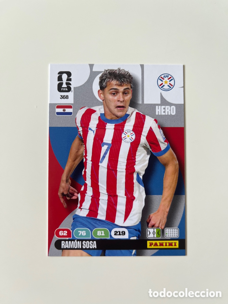 Cromos de f&uacute;tbol: Ramon Sosa 368 adrenalyn