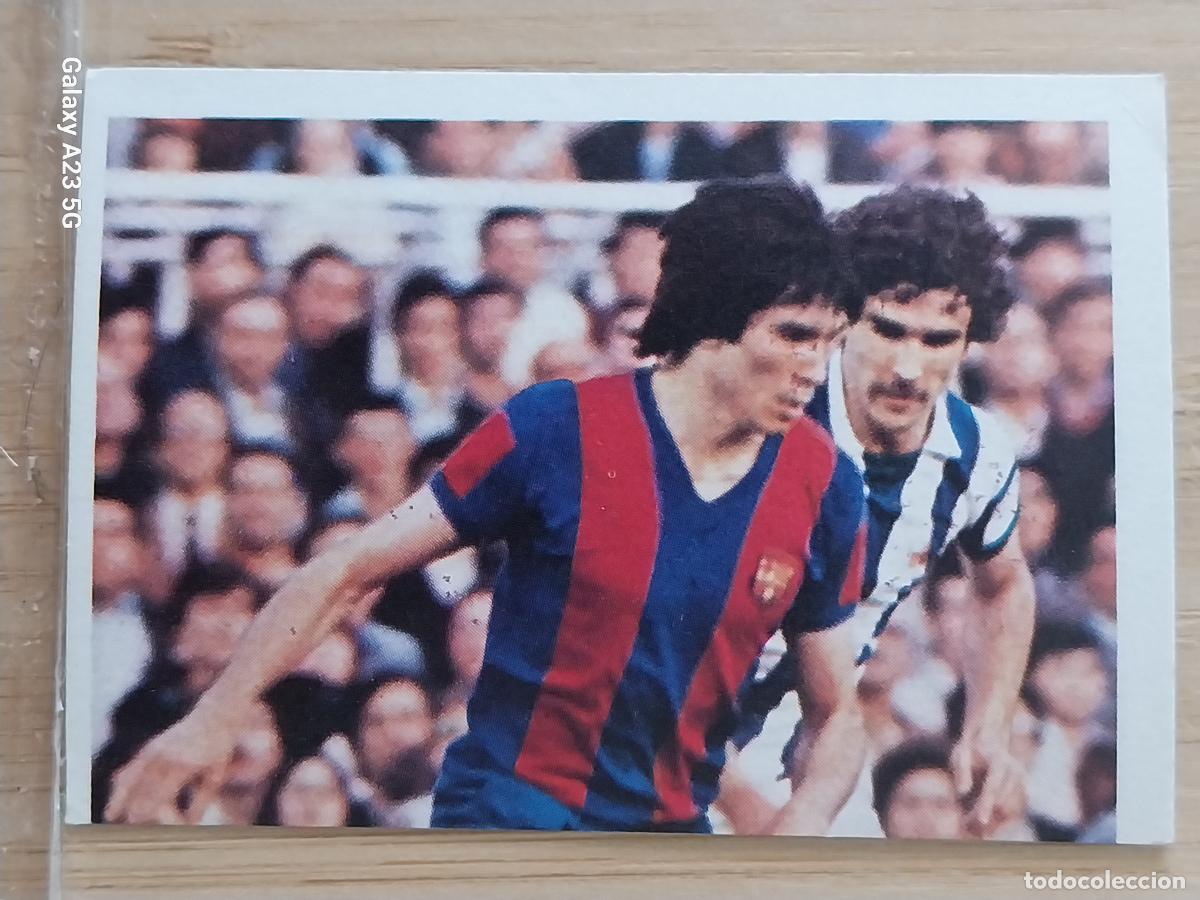 Figurine di Calcio: CARRASCO ZAMORA FUBOLISTAS EN ACCION ED ESTE LIGA 1980 80 81 CROMO 4 SIN PEGAR NUNCA ORIGINAL
