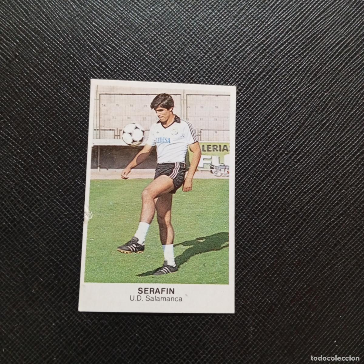 Cromos de f&uacute;tbol: SERAFIN SALAMANCA CANO 1983 1984 CROMO FUTBOL 83 84 LIGA - DESPEGADO - A25 PG7 FICHAJE 11