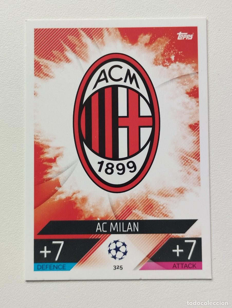 Cromos de f&uacute;tbol: CROMO CARD TOPPS MATCH ATTAX 2022 2023 22 23 333 MILAN 325 ESCUDO