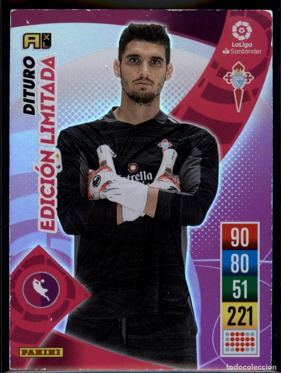 Cromos de f&uacute;tbol: Dituro Edici&oacute;n Limitada RC Celta La Liga Santander Adrenalyn XL 2021 2022 Panini 21 22