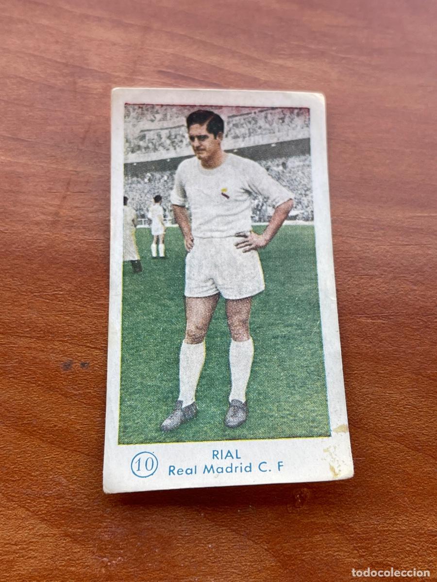 Cromos de f&uacute;tbol: RIAL 10 REAL MADRID Gr&aacute;ficas Bachende liga 1957 1958 sin pegar
