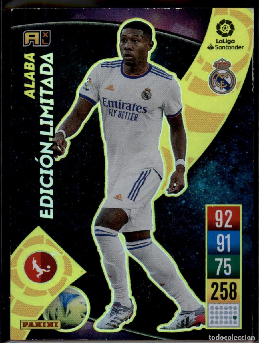 Figurine di Calcio: Alaba Edici&oacute;n Limitada Real Madrid LaLiga Santander Adrenalyn XL 2021 2022 Panini 21 22
