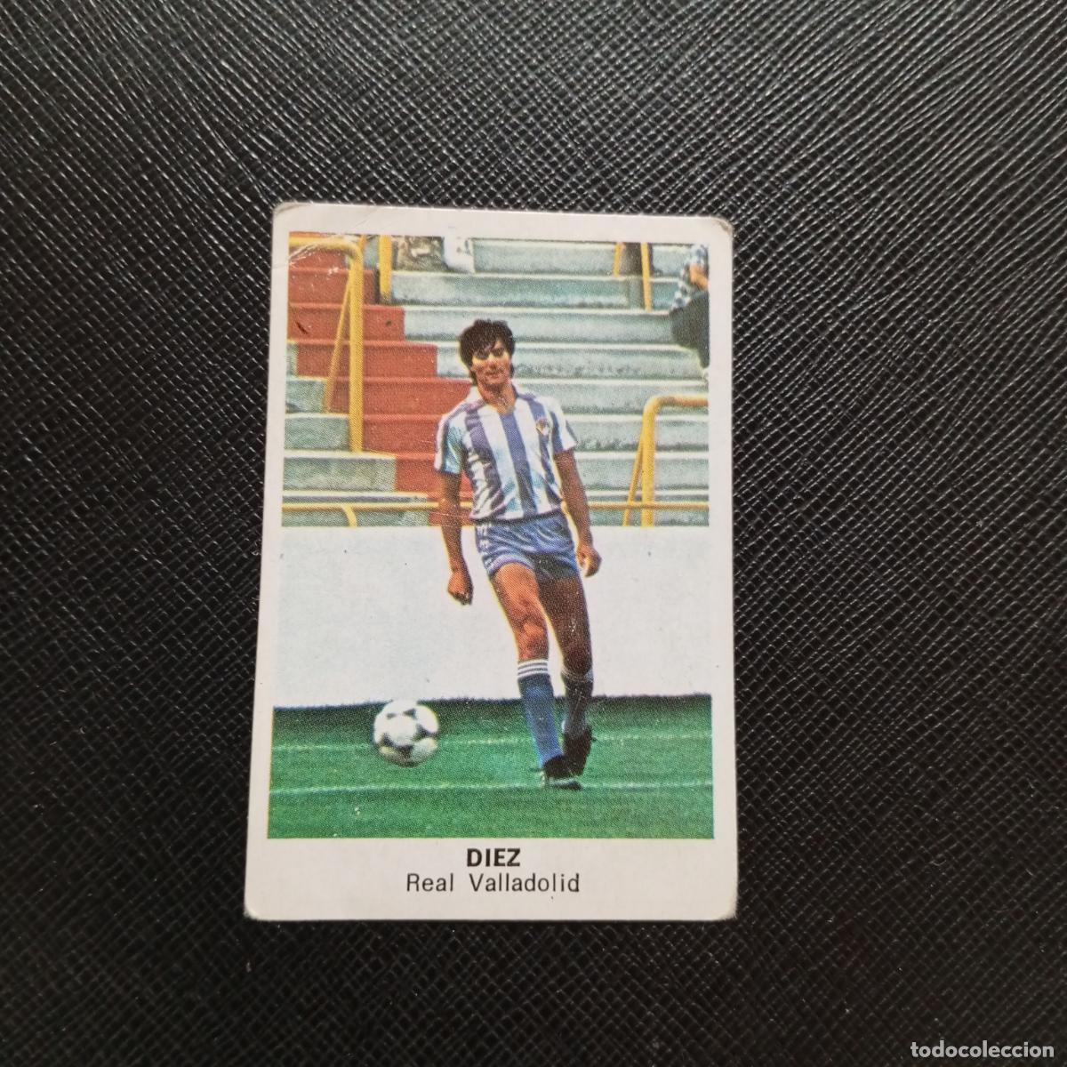 Cromos de f&uacute;tbol: DIEZ VALLADOLID CANO 1983 1984 CROMO FUTBOL 83 84 LIGA - DESPEGADO - A25 PG11