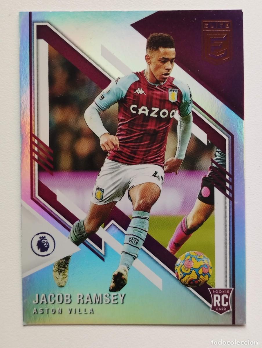 Cromos de f&uacute;tbol: CROMO CARD PANINI DONRUSS ELITE PREMIER LEAGUE 2021 2022 21 22 ASTON VILLA 14 JACOB RAMSEY RC ROOKIE