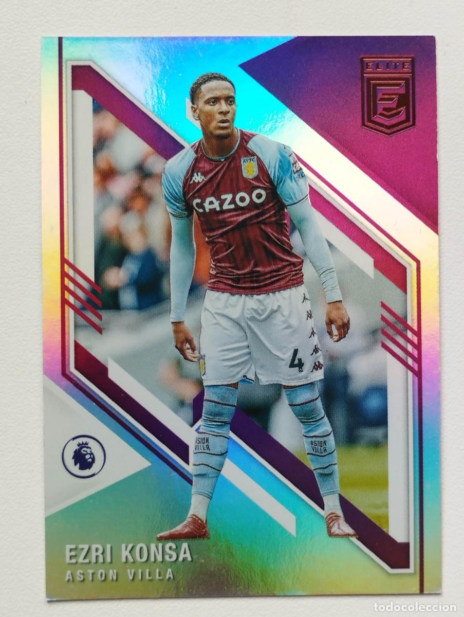 Cromos de Futebol: CROMO CARD PANINI DONRUSS ELITE PREMIER LEAGUE 2021 2022 21 22 ASTON VILLA 13 EZRI KONSA