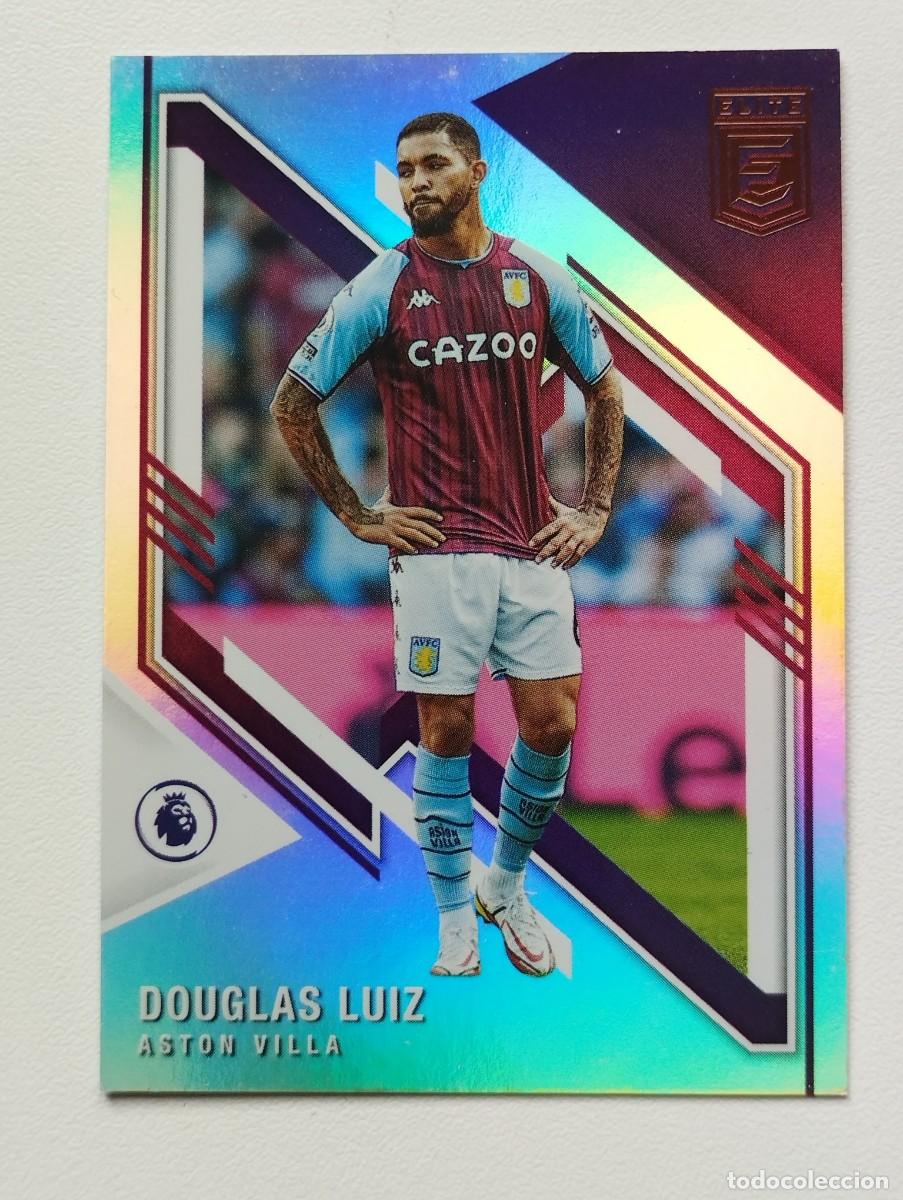 Cromos de Futebol: CROMO CARD PANINI DONRUSS ELITE PREMIER LEAGUE 2021 2022 21 22 ASTON VILLA 11 DOUGLA LUIZ
