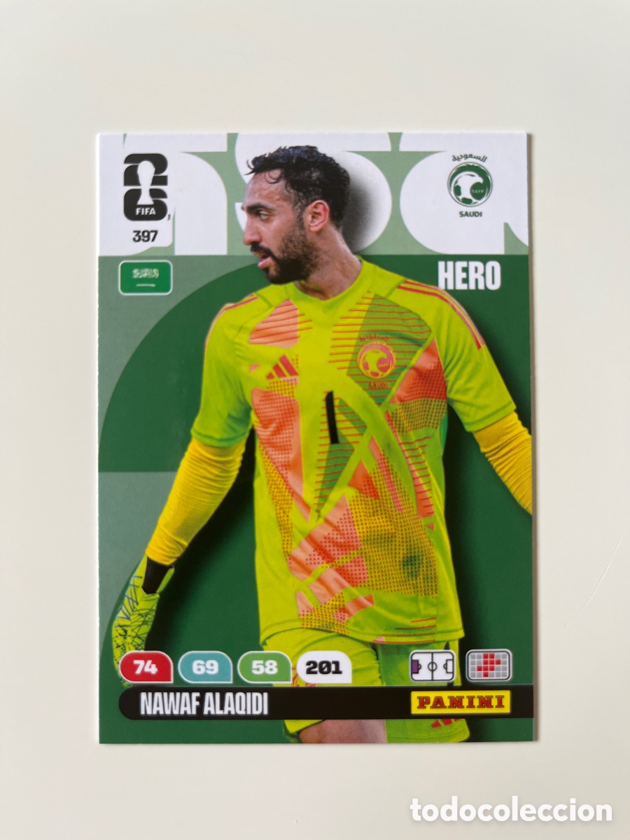 Cartes &agrave; collectionner de Football: Nawaf Alaqidi 397 adrenalyn