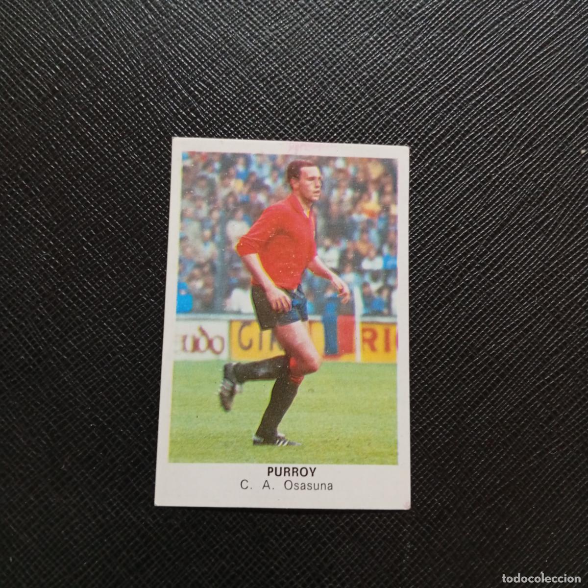 Cromos de f&uacute;tbol: PURROY OSASUNA CANO 1983 1984 CROMO FUTBOL 83 84 LIGA - DESPEGADO - A25 PG11