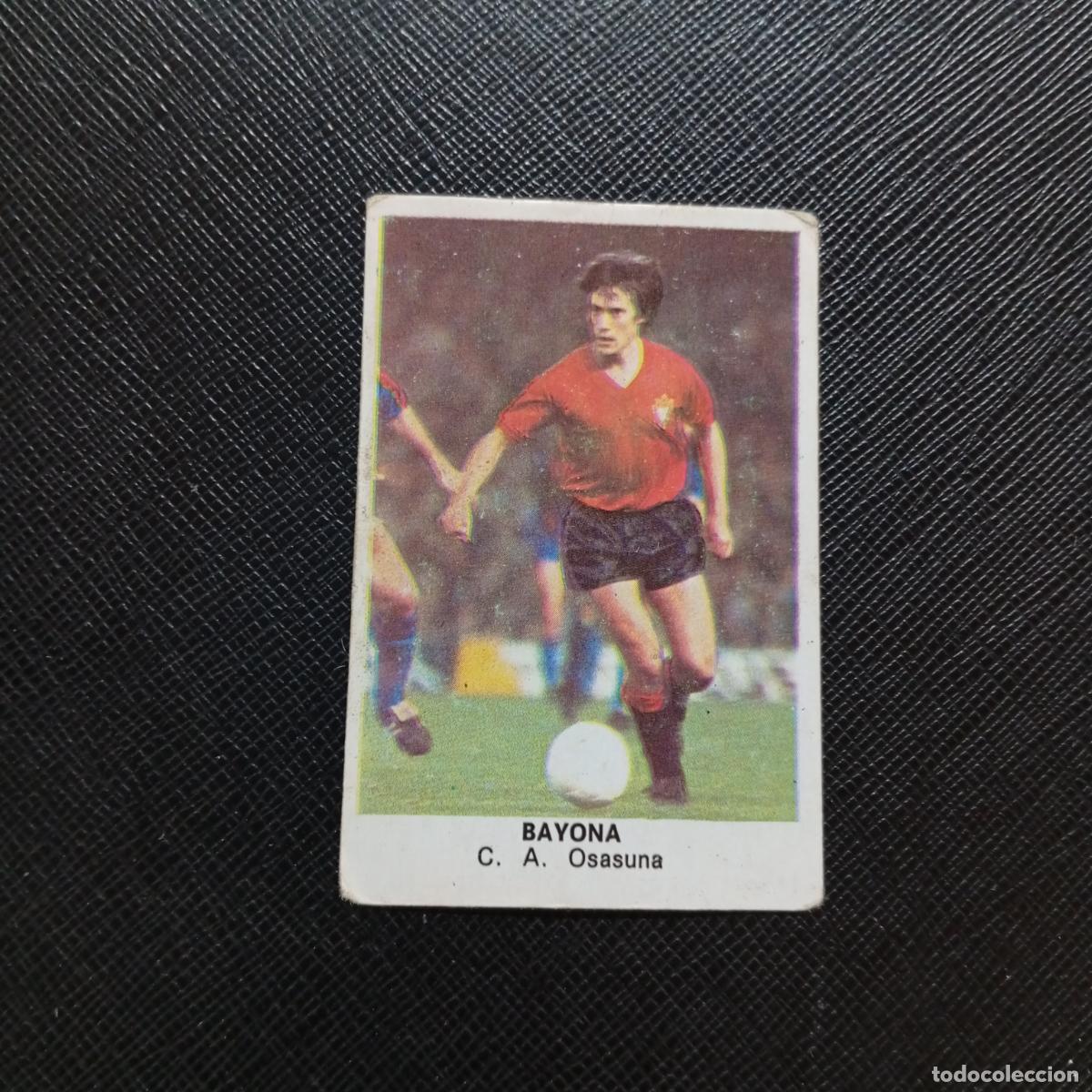 Cromos de f&uacute;tbol: BAYONA OSASUNA CANO 1983 1984 CROMO FUTBOL 83 84 LIGA - DESPEGADO - A25 PG11