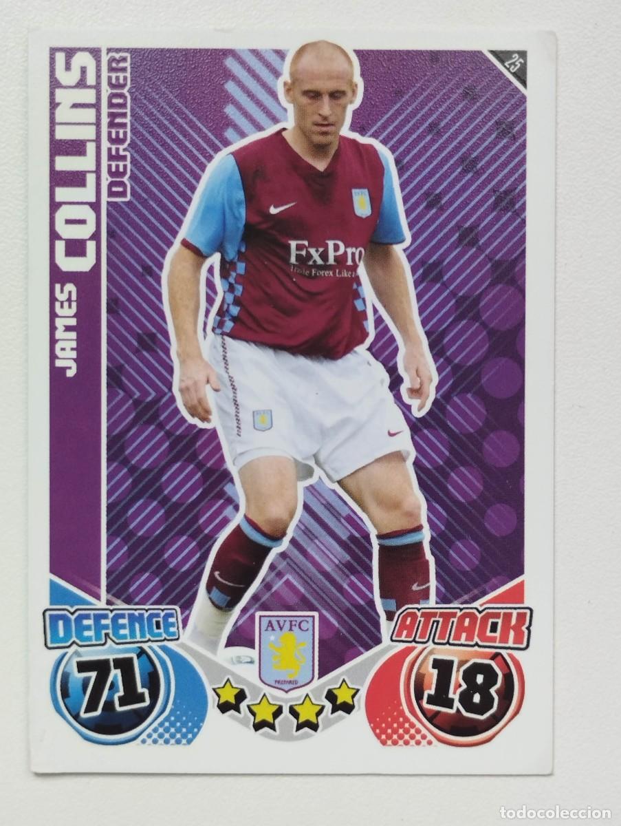 Cromos de f&uacute;tbol: CROMO CARD MATCH ATTAX PREMIER LEAGUE 2013 2014 13 14 WEST HAM 348 JAMES COLLINS