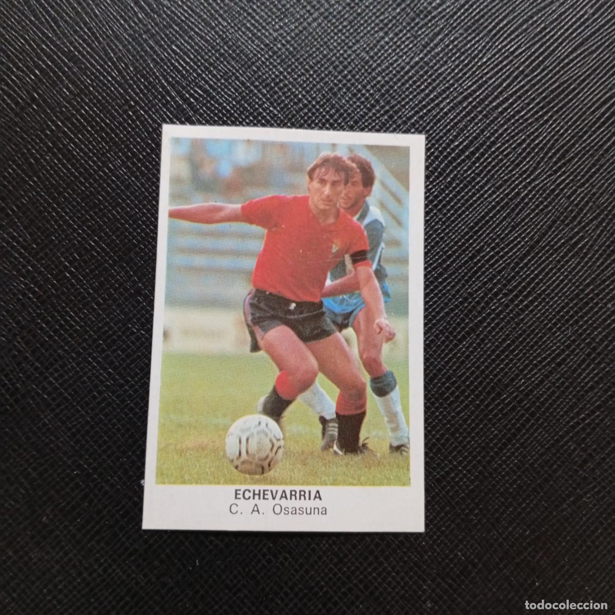 Cromos de f&uacute;tbol: ECHEVARRIA OSASUNA CANO 1983 1984 CROMO FUTBOL 83 84 LIGA - DESPEGADO - A25 PG12