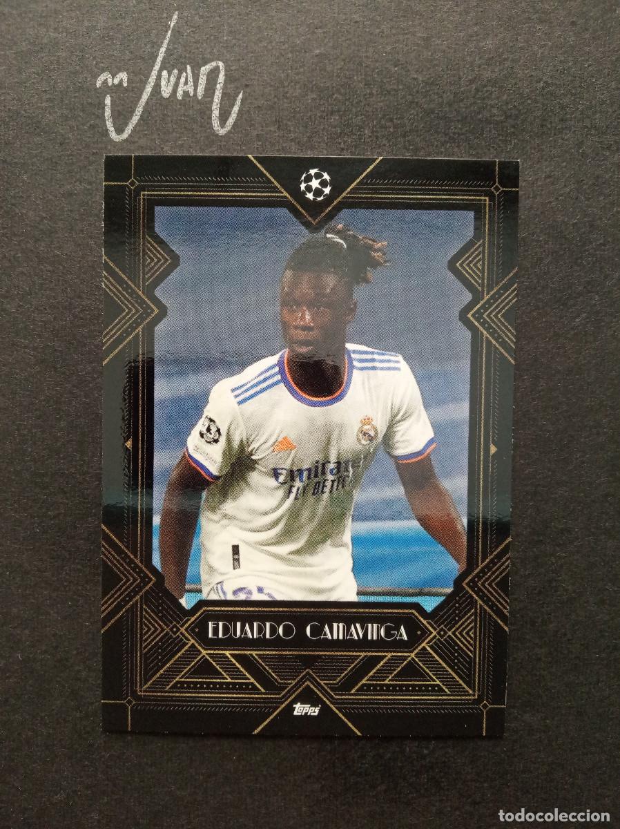Cromos de Futebol: EDUARDO CAMAVINGA REAL MADRID FRANCIA ⚽ TOPPS &reg; DECO UCL UEFA CHAMPIONS LEAGUE 2021 2022 21 22 NUEVO