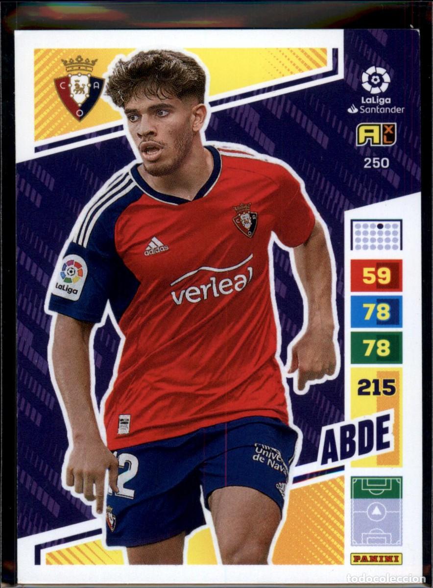 Cromos de Futebol: Abde N&ordm; 250 CA Osasuna La Liga Santander Adrenalyn XL 2022 2023 Panini 22 23