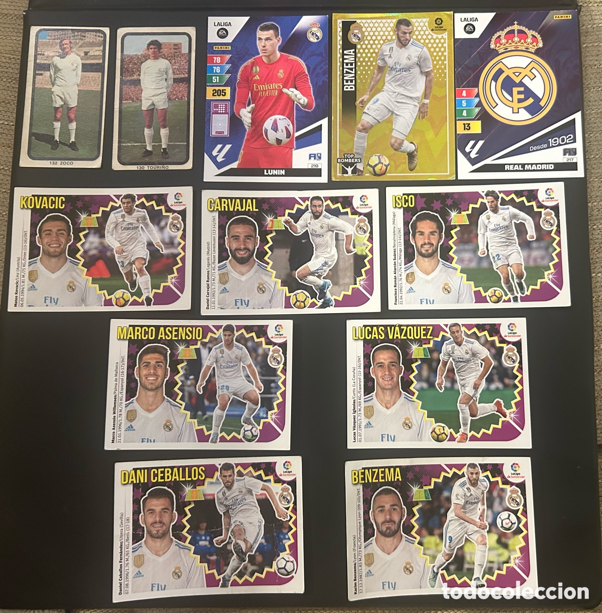 Cromos de Futebol: Lote cromos Real Madrid
