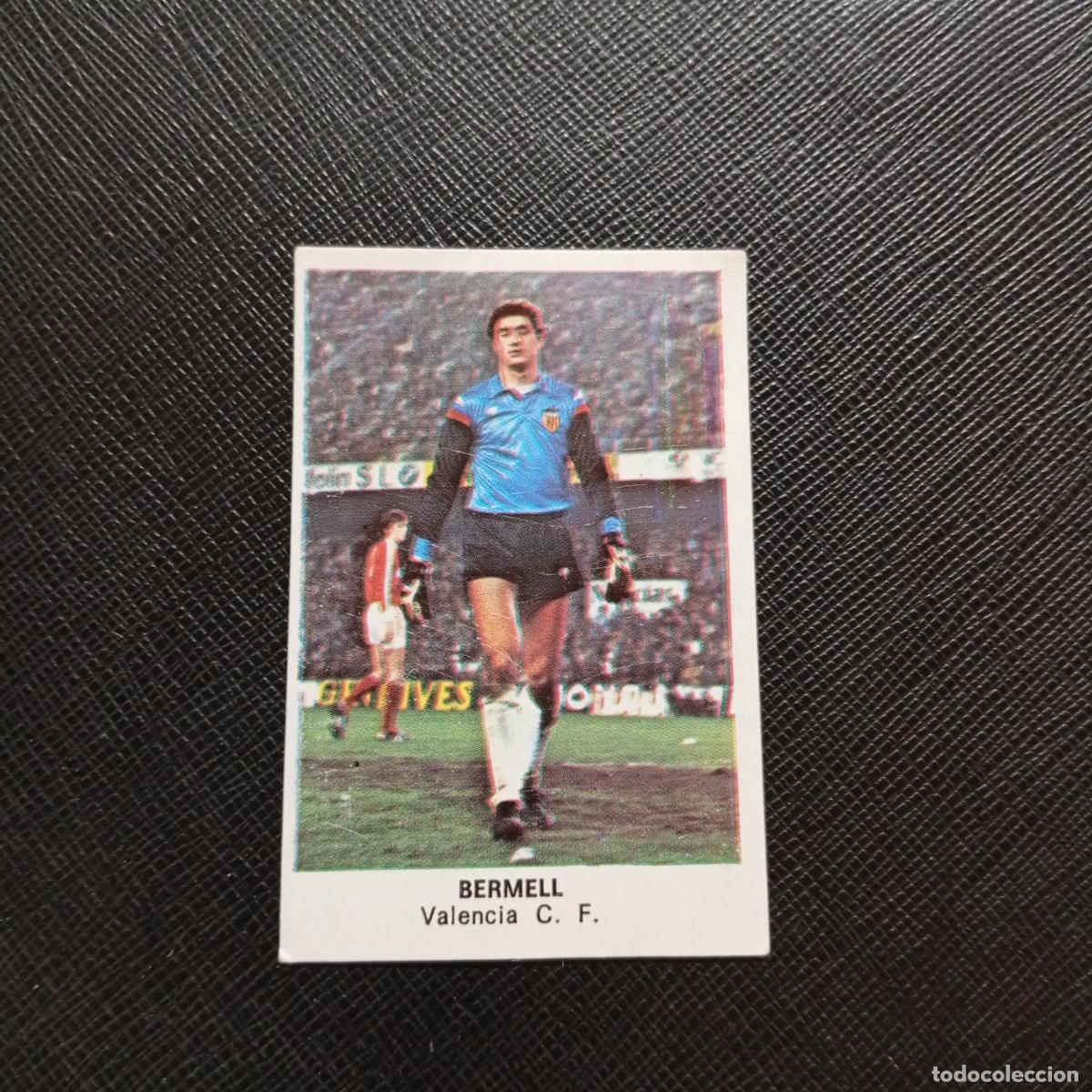 Figurine di Calcio: BERMELL VALENCIA CANO 1983 1984 CROMO FUTBOL 83 84 LIGA - DESPEGADO - A25 PG13