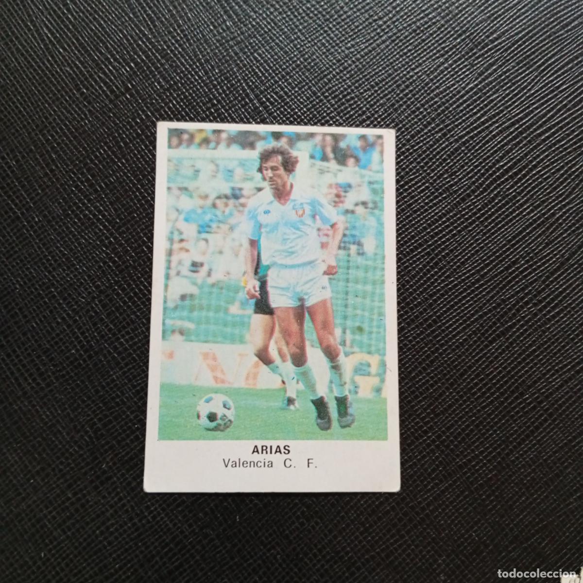 Cromos de f&uacute;tbol: ARIAS VALENCIA CANO 1983 1984 CROMO FUTBOL 83 84 LIGA - DESPEGADO - A25 PG13