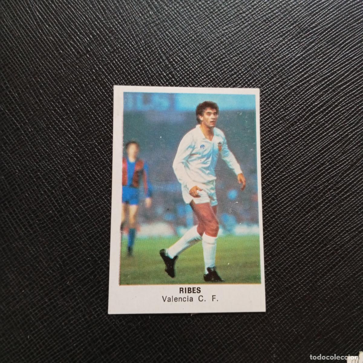 Cromos de f&uacute;tbol: RIBES VALENCIA CANO 1983 1984 CROMO FUTBOL 83 84 LIGA - DESPEGADO - A25 PG13