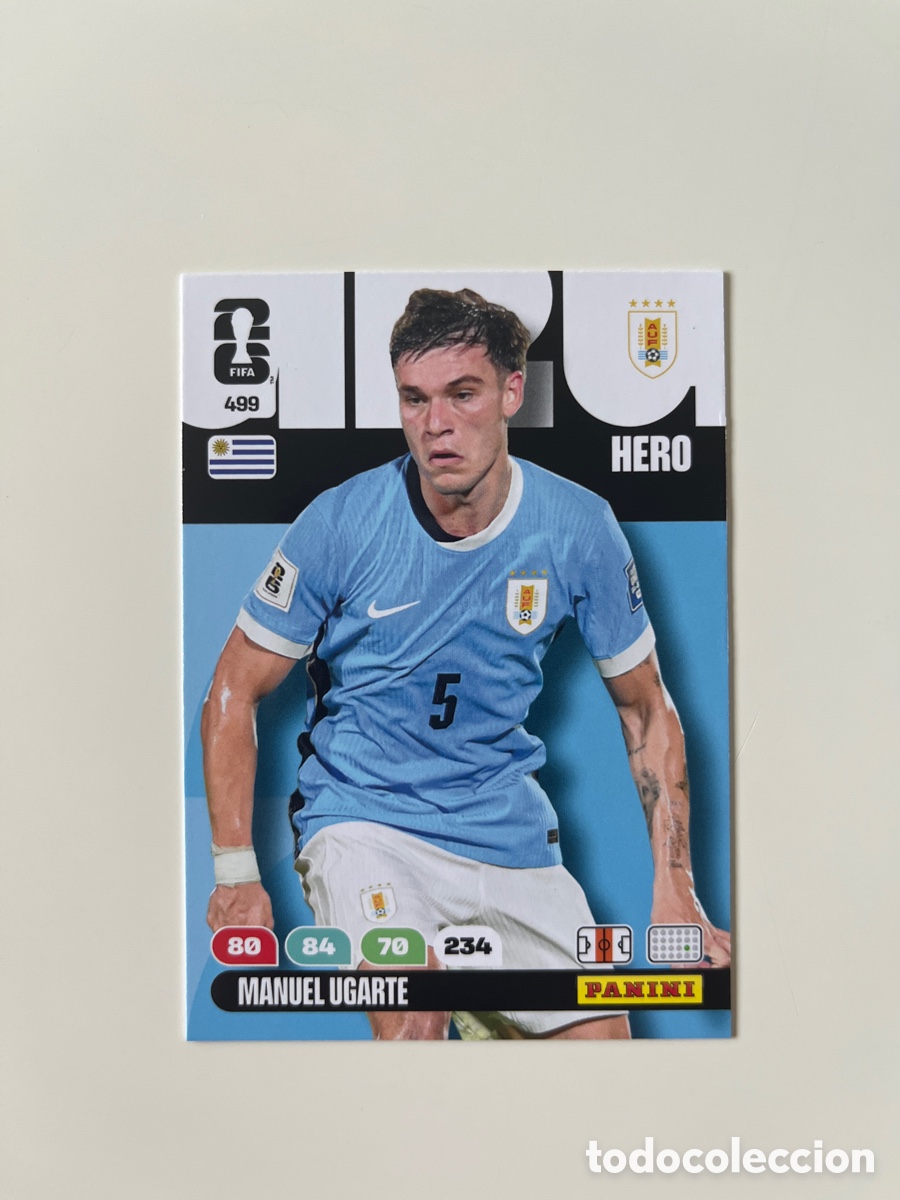 Cromos de f&uacute;tbol: Manuel Ugarte 499 adrenalyn