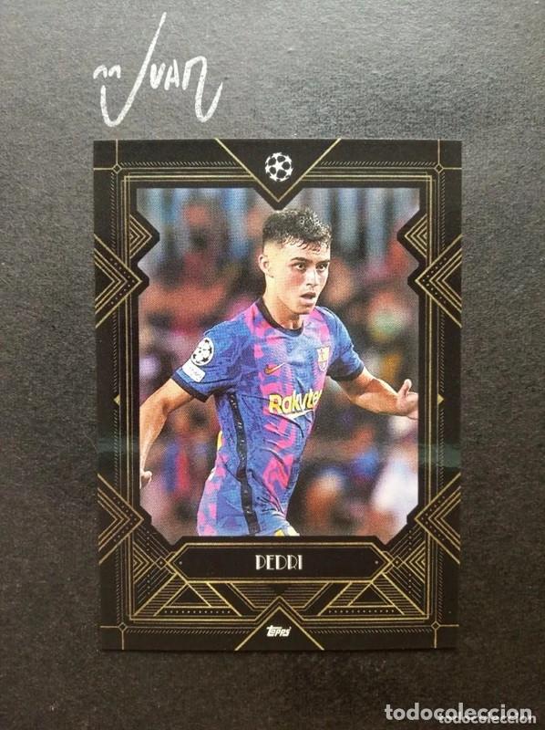 Cromos de f&uacute;tbol: PEDRI BARCELONA ESPA&Ntilde;A MUNDIAL 2026 ⚽ TOPPS &reg; DECO UCL UEFA CHAMPIONS LEAGUE 2021 2022 21 22 NUEVO
