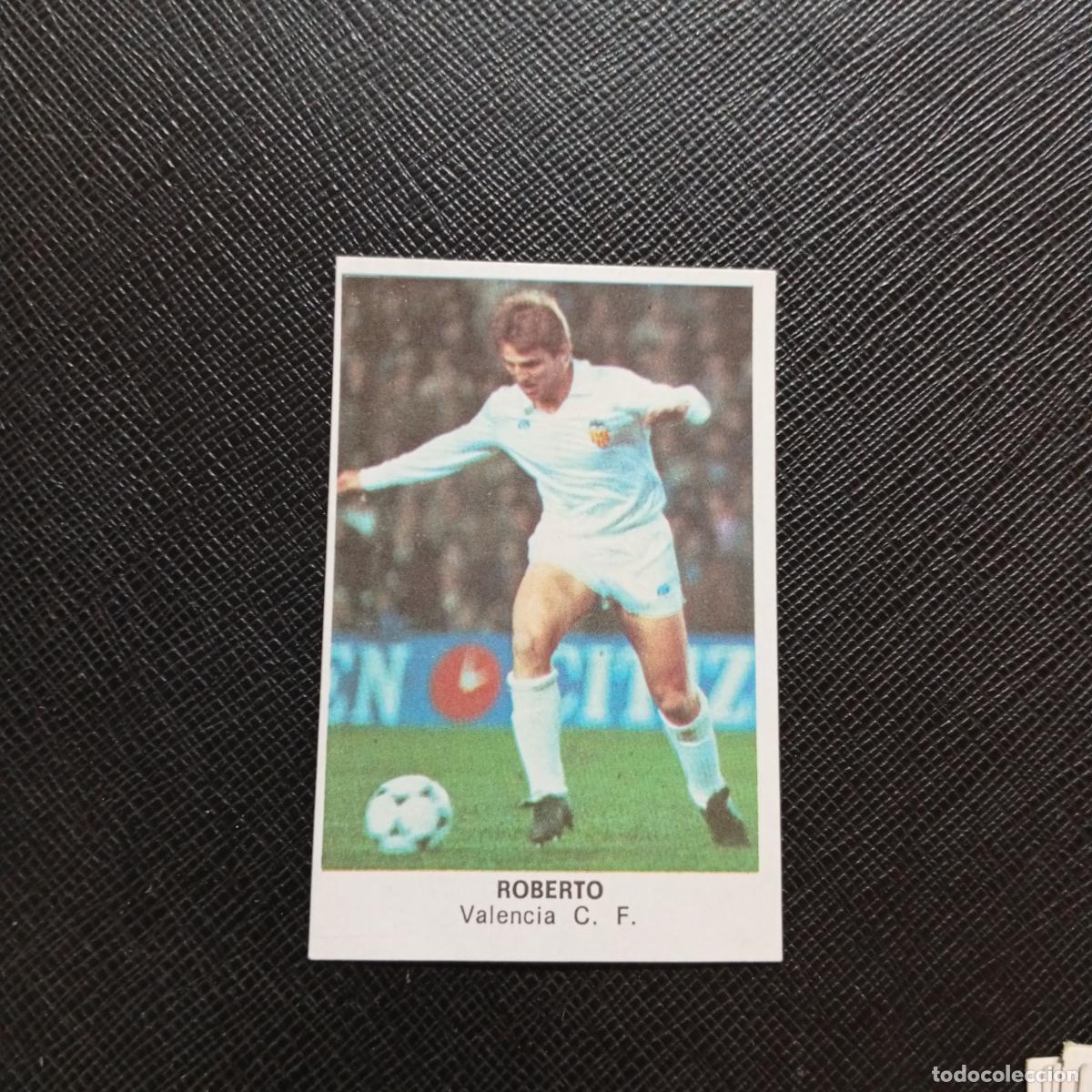 Cromos de f&uacute;tbol: ROBERTO VALENCIA CANO 1983 1984 CROMO FUTBOL 83 84 LIGA - DESPEGADO - A25 PG13