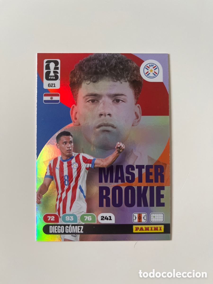 Cromos de f&uacute;tbol: Diego G&oacute;mez 621 Master Rookie adrenalyn