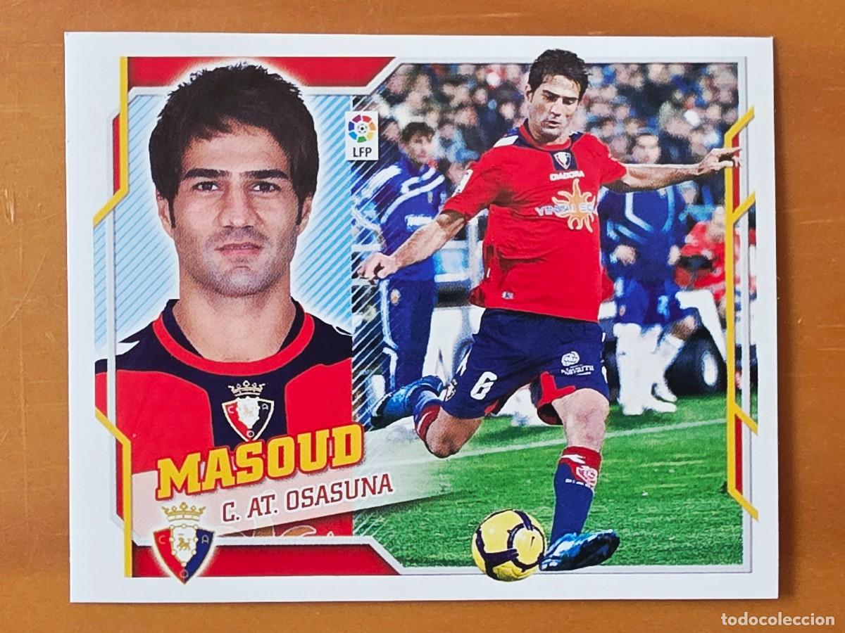Football Stickers: 12 Masoud Shojaei, CA Osasuna, Panini Ediciones Liga Este 2010 2011 10 11