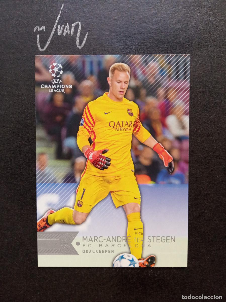 Cromos de Futebol: N&ordm; 106 TER STEGEN BARCELONA ALEMANIA ⚽ TOPPS &reg; SHOWCASE UEFA CHAMPIONS LEAGUE 2015 2016 15 16 NUEVO