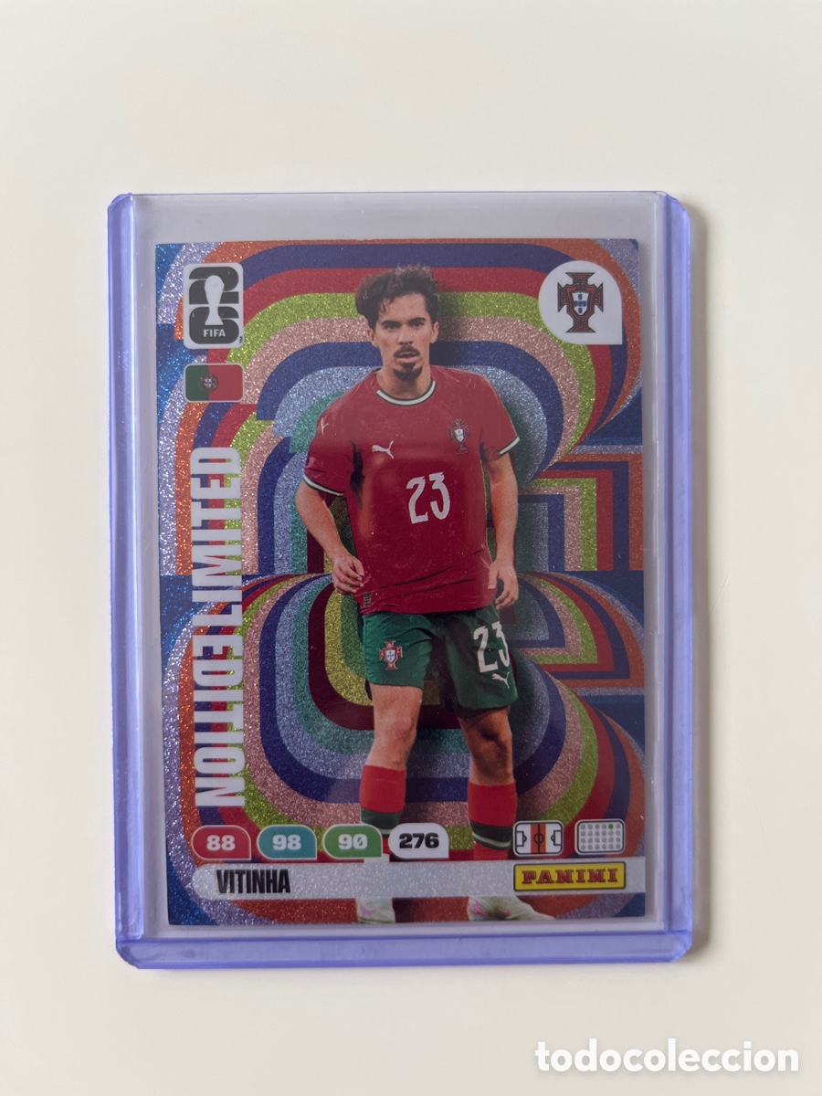 Cromos de f&uacute;tbol: Vitinha l&iacute;mited edition